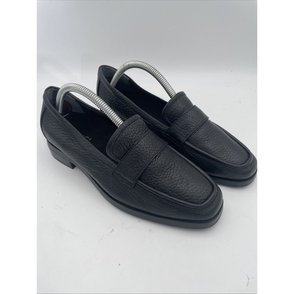 Vionic Women's Shoes Sellah Black Pebble Loafers‎ Size 6
